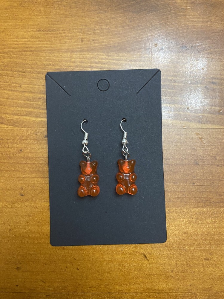 Red Gummy Bear Earrings