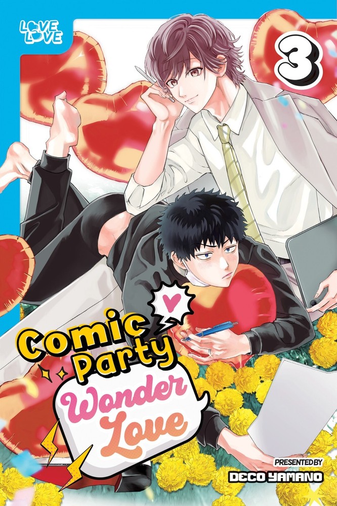Comic Party Wonder Love Vol 3 New English Manga BL Yaoi by Deco Yamano