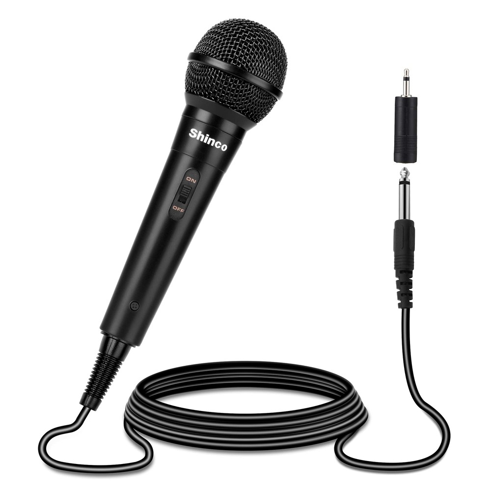 Handheld Mic, Cardioid Vocal Dynamic Microphone with 13ft Cable and ON/Off Sw...