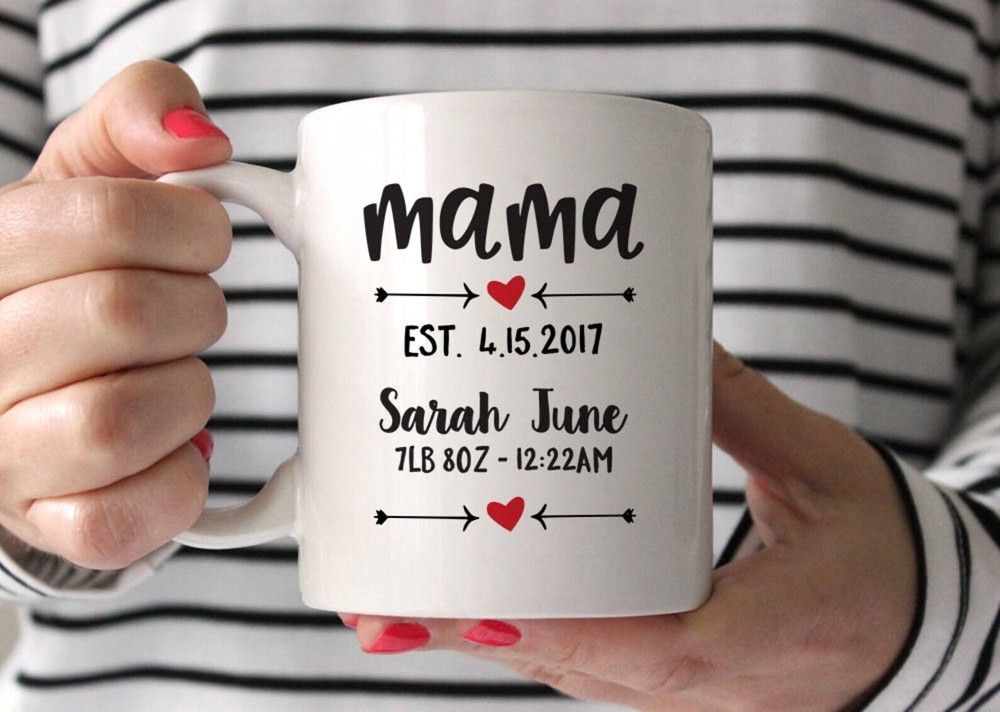 Personalized Birthday Gift For New Mom Gift From Husband Baby Shower Gift For
