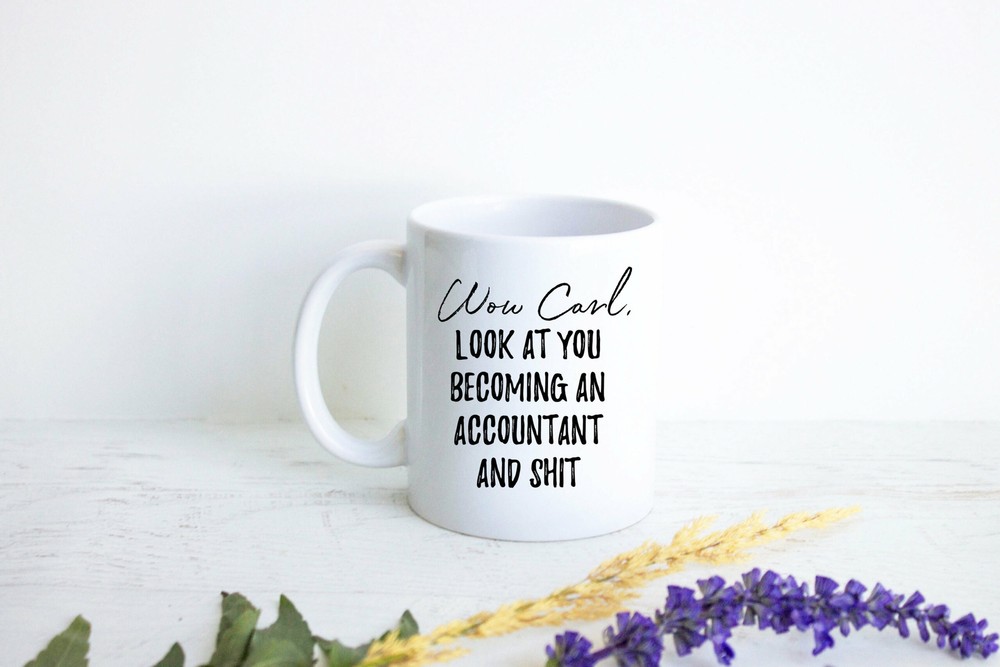 Personalized New Accountant Gift Funny Accountant Mug Gift For Accountant Custom