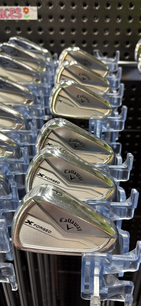 Callaway X FORGED 2024 Iron Set 6-Piece 5-P with Dynamic Gold MID115 S200 Shafts