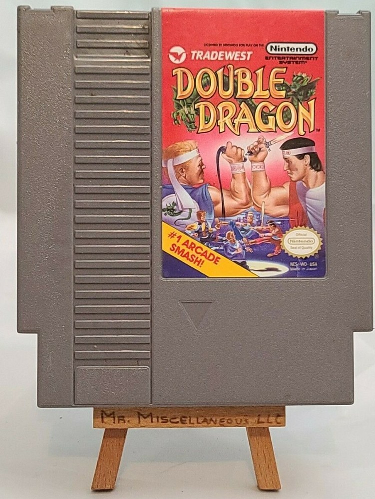 Double Dragon Classic NES Game - Original Nintendo Cartridge  -image