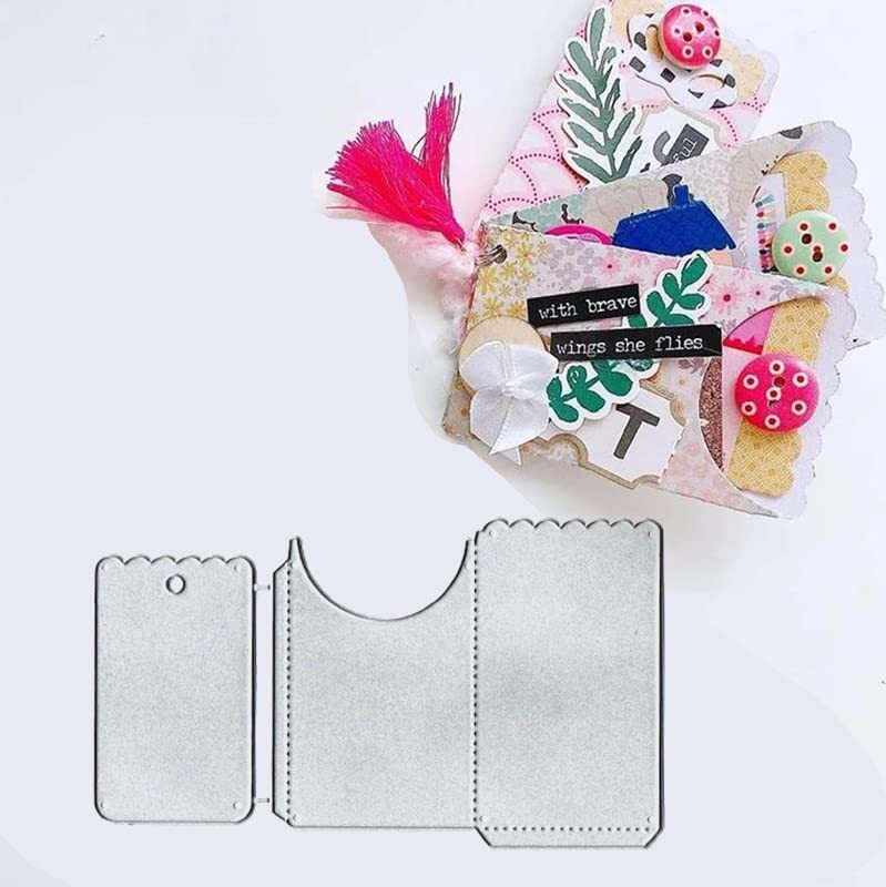 Gift Card Tags Metal Die Cuts Cutting Dies Christmas Gift Card Tags Paper Car...-image