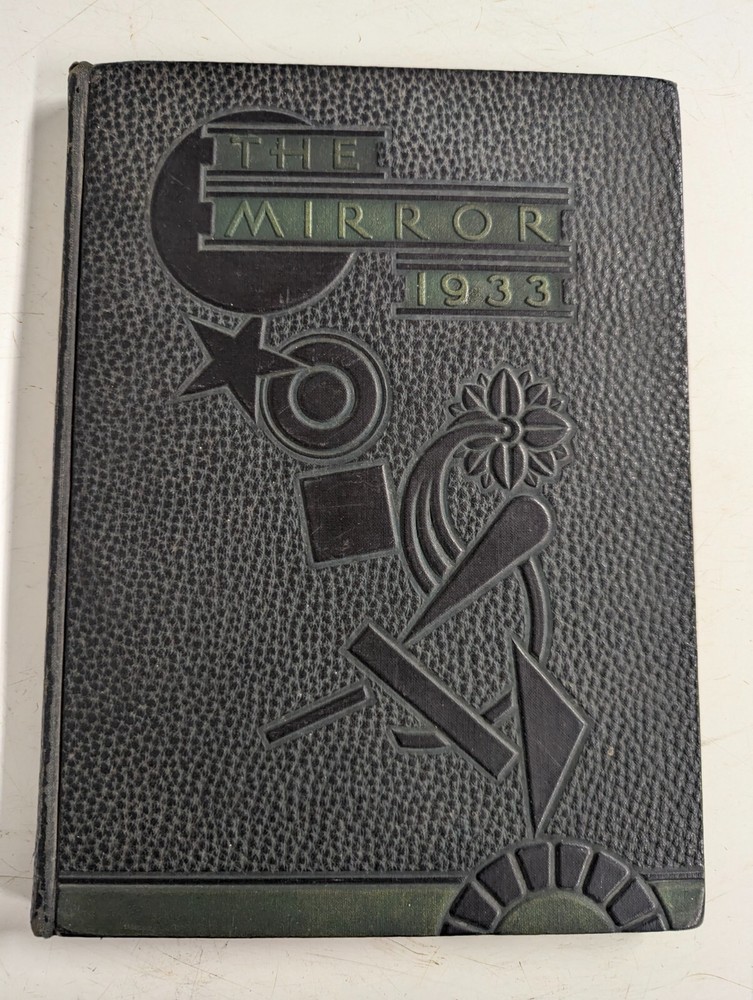1933 MANUAL TRAINING HIGH SCHOOL YEARBOOK THE MIRROR PEORIA ILLINOIS IL
