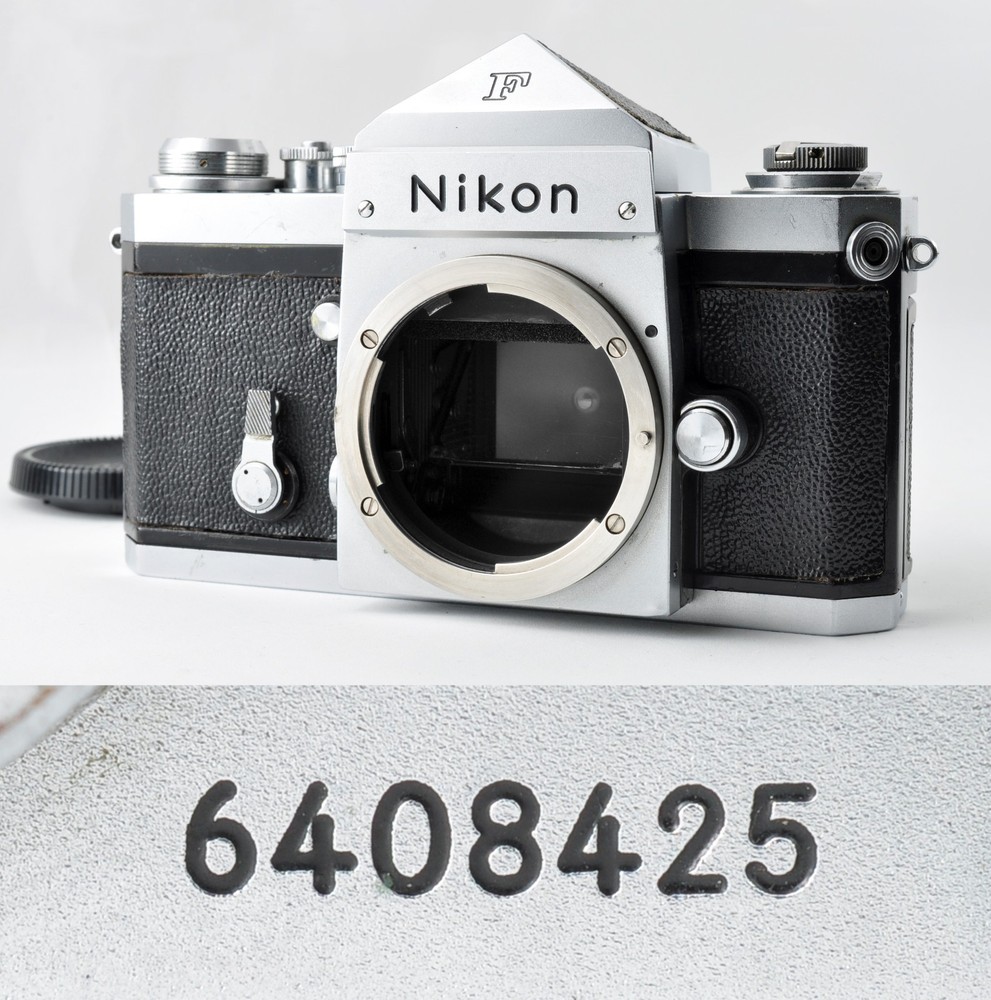 Nikon F Eye Level Body 1959 Very Early S/N 640xxx Collector Grade Tested Working