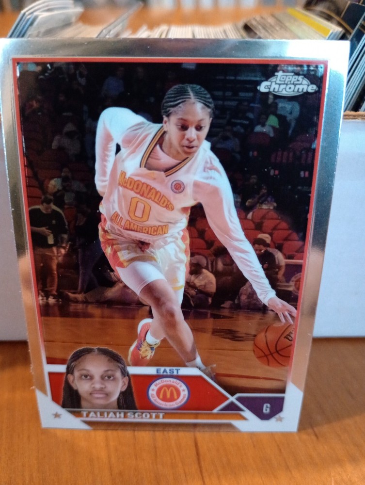 2023 Topps Chrome McDonalds #35 Taliah Scott Arkansas Razorbacks