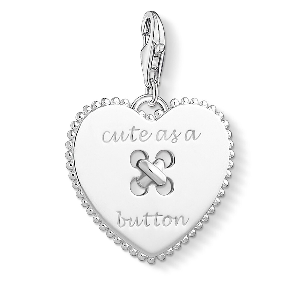 Thomas Sabo Jewelry Charm Pendant Heart Coin 1485-001-21