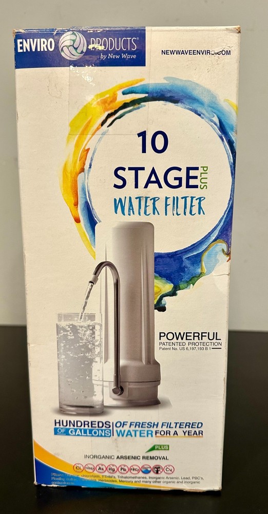 New Wave Enviro 10 Stage Plus Water Filter *OPEN BOX*