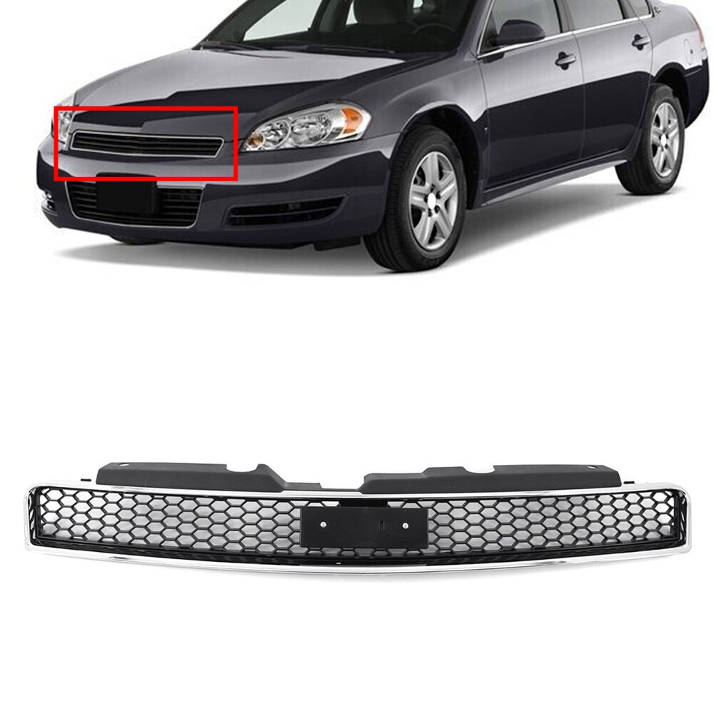 Car Honeycomb Front Bumper Center Grille Upper Grill For Chevrolet Monte Carlo
