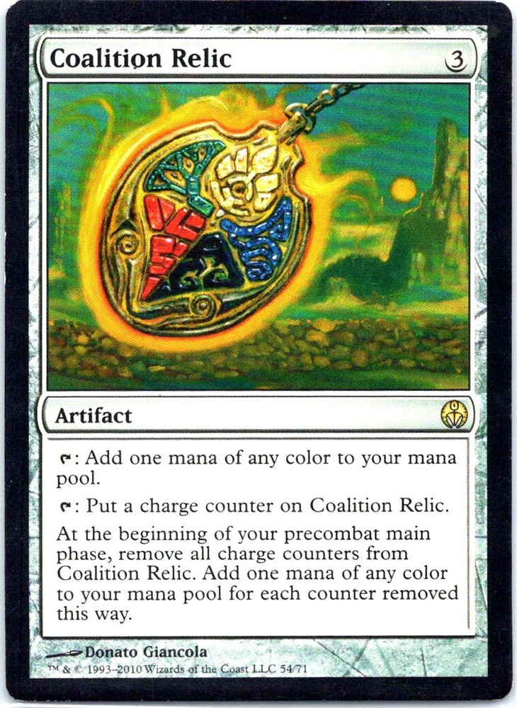 Coalition Relic MTG Rare from Duel Decks Phyrexia vs the Coalition #54