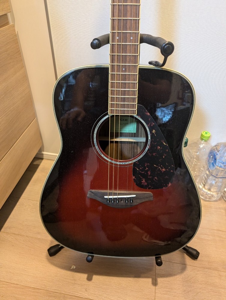 Yamaha FG830 Solid Top Acoustic Guitar for Superior Sound Quality