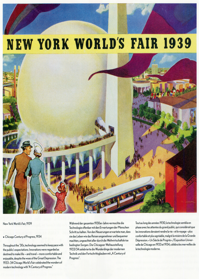 Travel POSTER.Home wall.New York World's Fair 1939 Decor art 1779