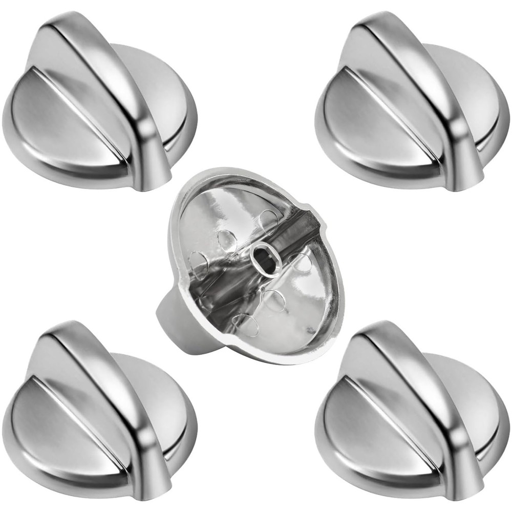 5 Pcs WB03T10284 Oven Knobs Replacements for GE, 191D5100 Stove Knons Compatibl