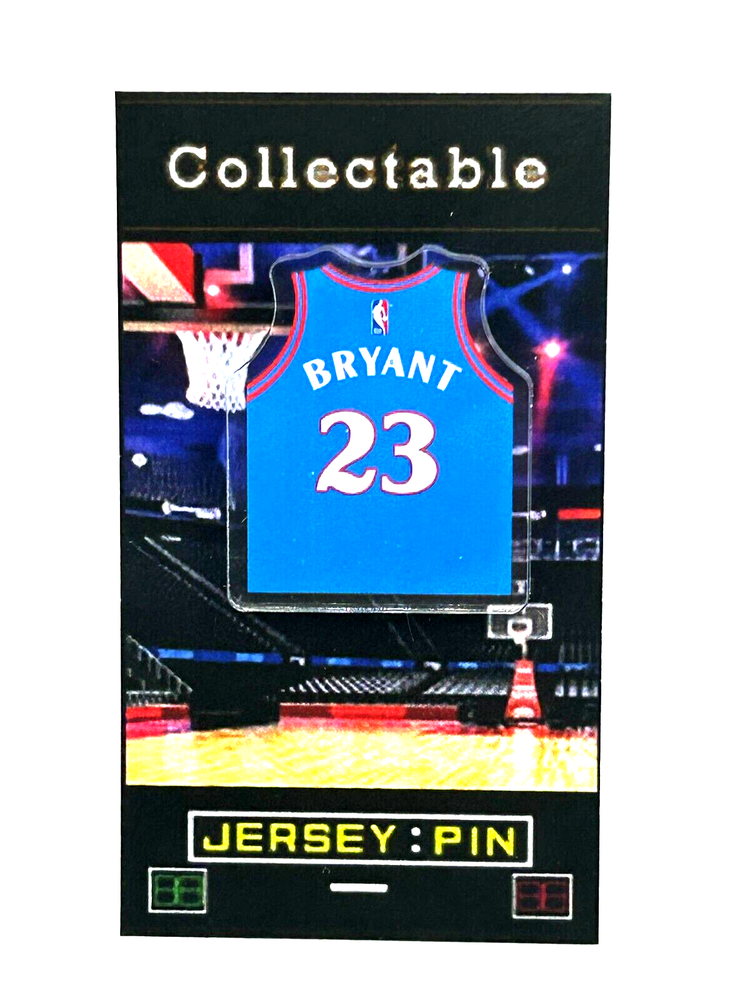 San Diego Clippers Joe Bryant jersey lapel pin-RETRO Collectable-FREE SHIP