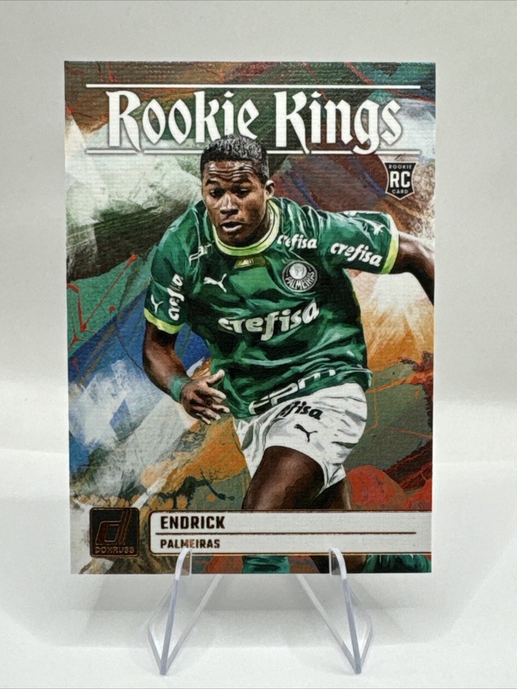 ENDRICK 2023-24 Donruss Soccer ROOKIE KINGS RC #25 Palmeiras