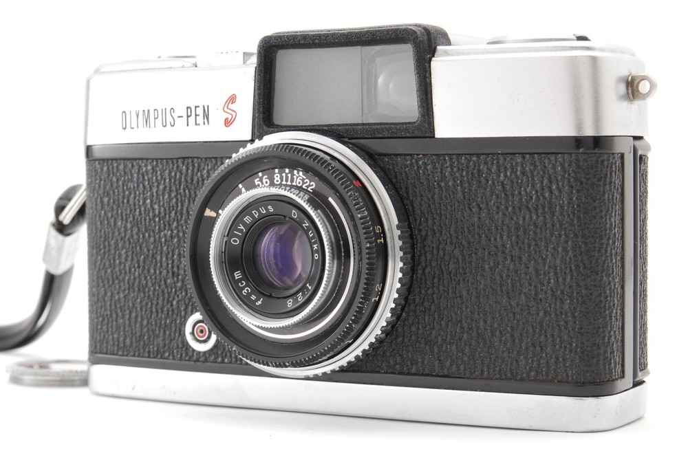 CLA'd [NEAR MINT] Olympus PEN S Half Frame 35mm Film Camera from JAPAN