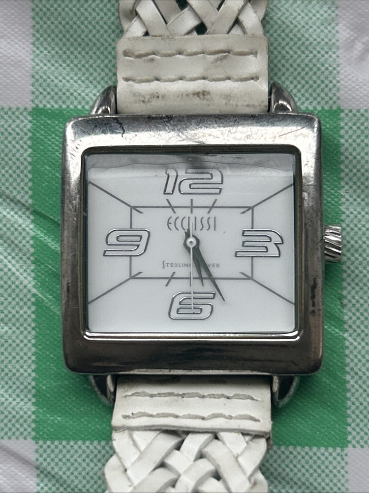 Ecclissi Sterling Silver Women’s Quartz Watch