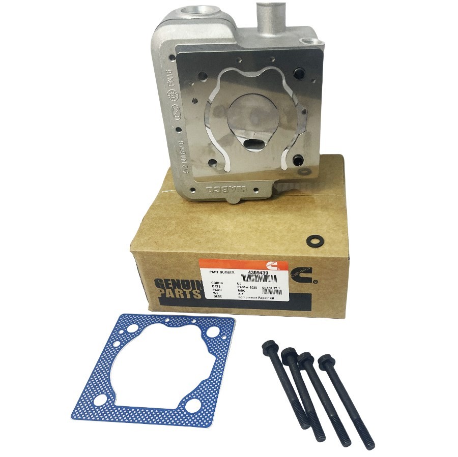 For Cummins Replace Air Compressor Cylinder Head Wabco S21434 4309439 9111539202