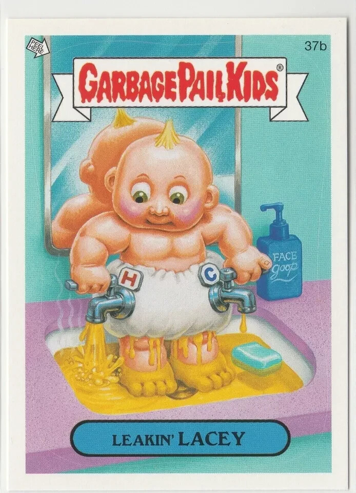 Leakin Lacey Garbage Pail Kids GPK 2006 ANS5 Series 5 Card #37b