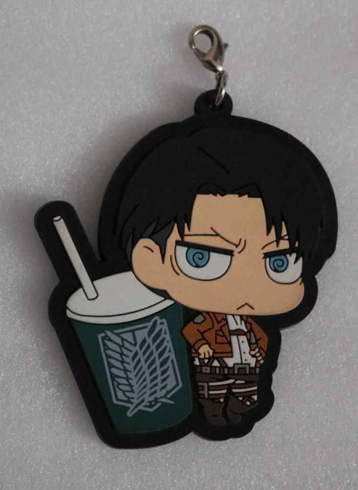 Attack On Titan Levi Ackerman Paper Cup Keychain