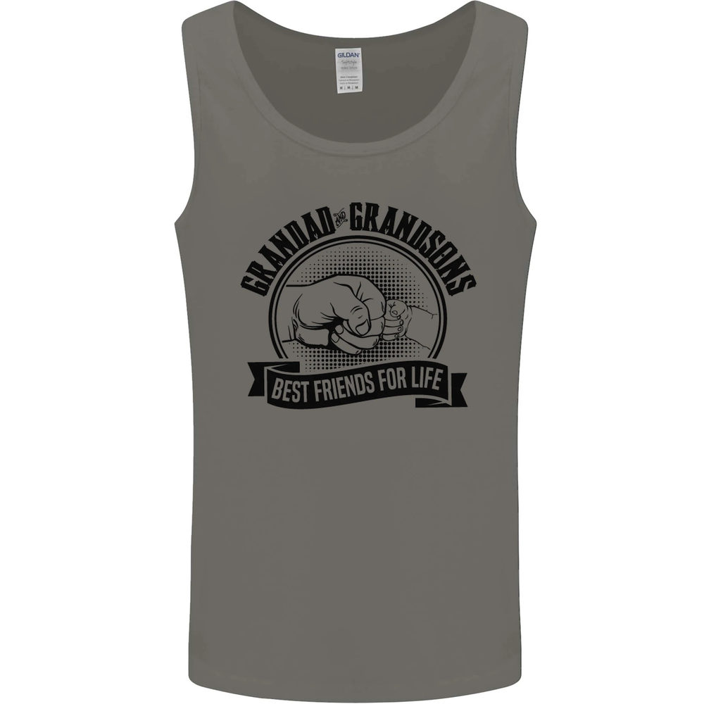 Grandad & Grandsons Grandparents Day Mens Vest Tank Top