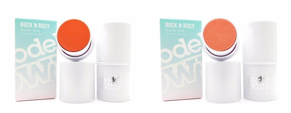 model own rock N rosy set of 2 blusher stick 03 peach pop & 02 baby pop