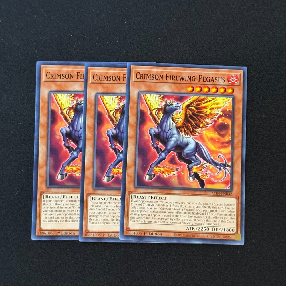 Crimson Firewing Pegasus ALIN-EN032 Three-Pack Common MTG Card