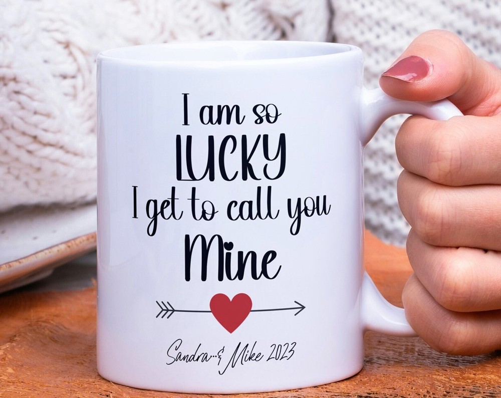 Custom Anniversary Gift Customized Valentine's Mug Personalized Valentines Day