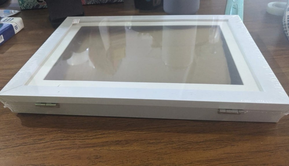 Personalized Shadow Box Keepsake Memory Display Case  