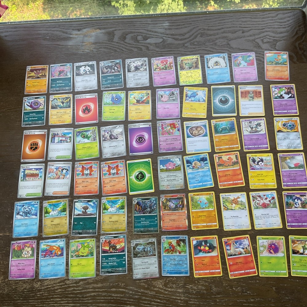 Pokemon Lucky Card Lot of 60 Rare Holo Random Bulk Cards Lot 77
