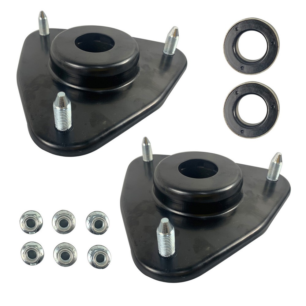 Front Upper Strut Mount w/Bearing Pair Set For 1997-05 Mitsubishi Lancer Mirage