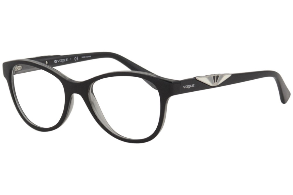 Vogue Women's VO5055 Black Full Rim Optical Frame 51mm Eyeglasses