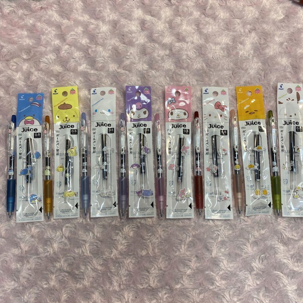 Sanrio Pilot Juice Ballpoint Pen 0.5 Black With Refill