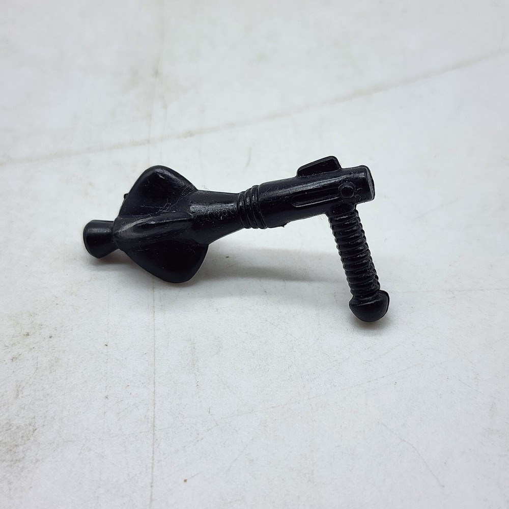Vintage MOTU ZODAC GUN Accessory Weapon Heman Black Mattel 1980s Toys