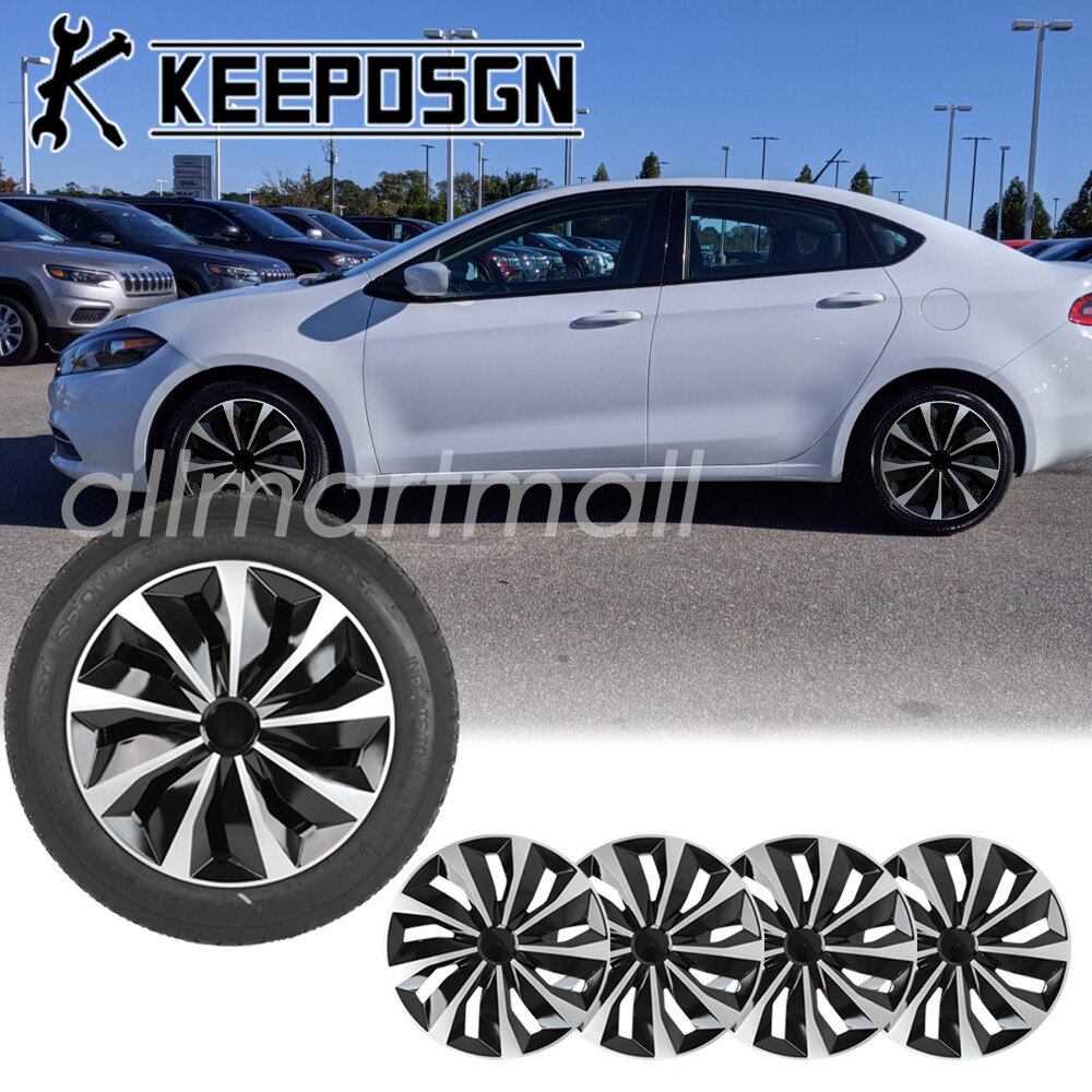 Dodge Dart SE 2013-2016 16 Inch Silver Wheel Rim Covers Set of 4