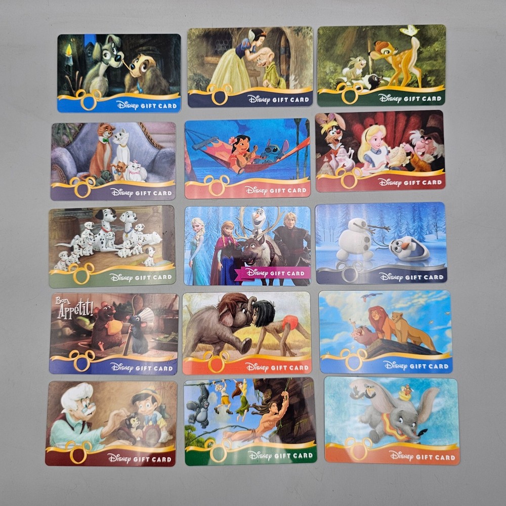 Disney Gift Card for Movies - Select Your Favorite Design-image