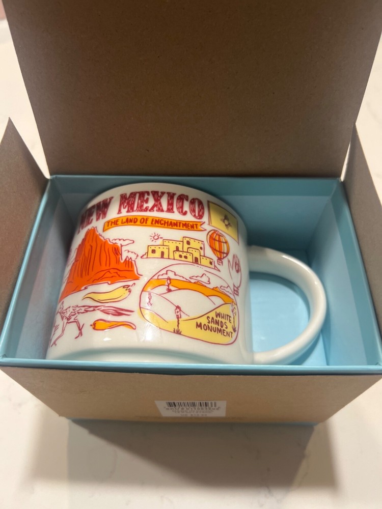 Starbucks New Mexico Been There Series Mug 14 oz New in Box With SKU