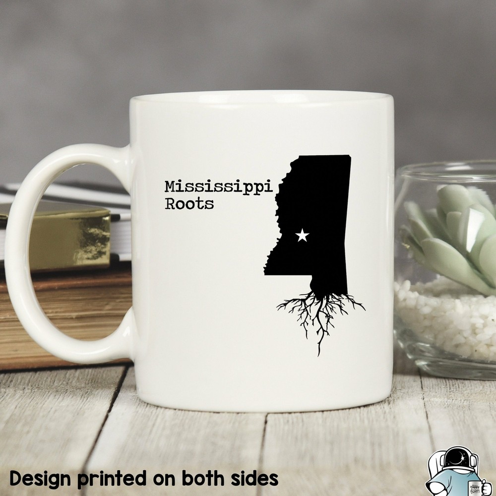 Mississippi Map Coffee Mug - Perfect MS State Gift for Travel Lovers