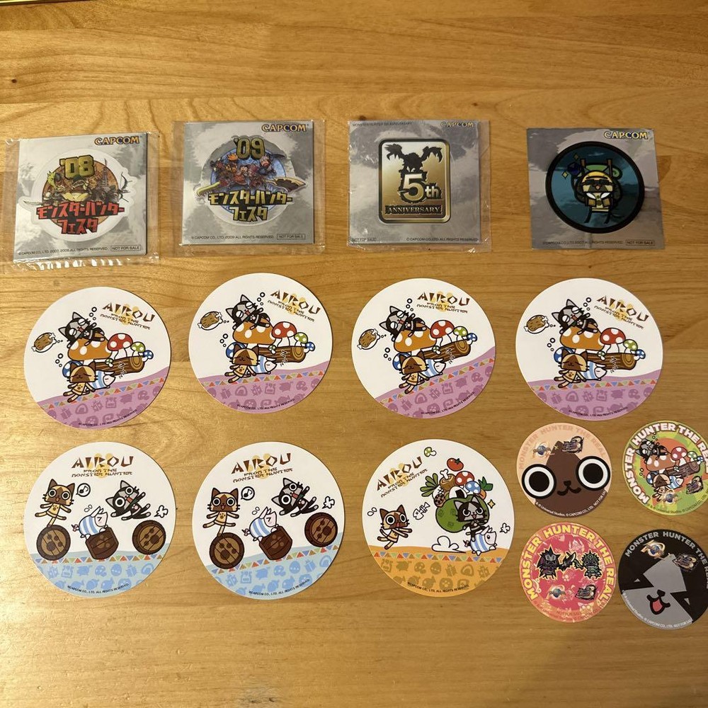 MONSTER HUNTER Sticker set Anime character Animation