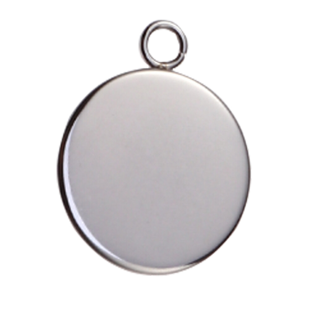 Jewelry Bezel Blank Accessories Necklace Stainless Steel Pendant