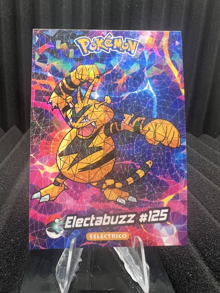 Electabuzz #125 - Cracked Ice Holo - Crystal Collection 2024 - Pokemon Card