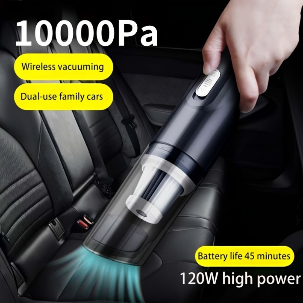 120W 12000Pa Corded Handheld For Car Vacuum Cleaner Portable Multi-functional