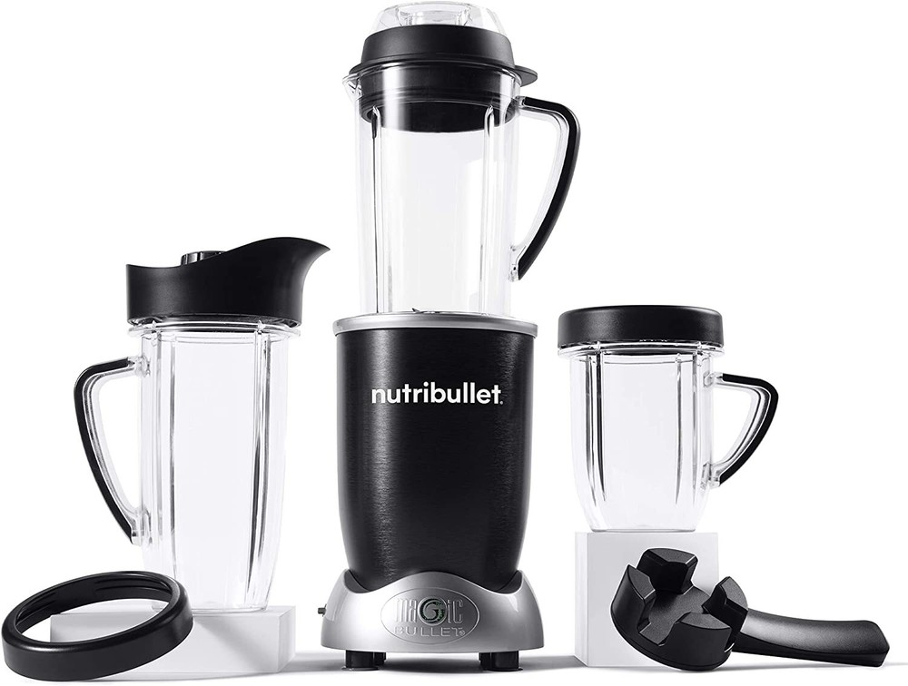 NutriBullet N17-1001 Rx High-Speed Blender in Sleek Black Design