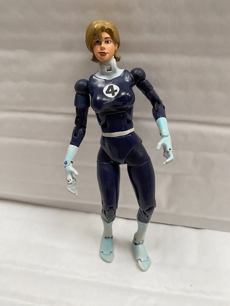 2004 MARVEL LEGENDS FANTASTIC 4 FOUR SET SERIES INVISIBLE WOMAN TOY BIZ FIGURE