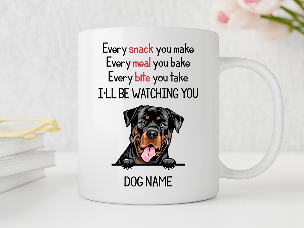 Rottweiler Gift Rottweiler Mug Funny Rottweiler Gift Ideas Rottweiler Mom Gift