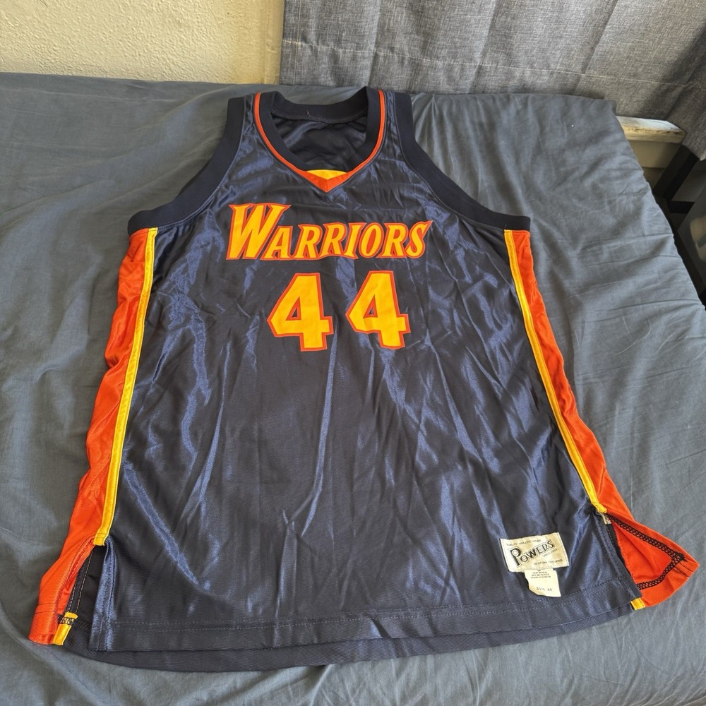 Vintage Golden State Warriors #44  Jersey Powers Size 44
