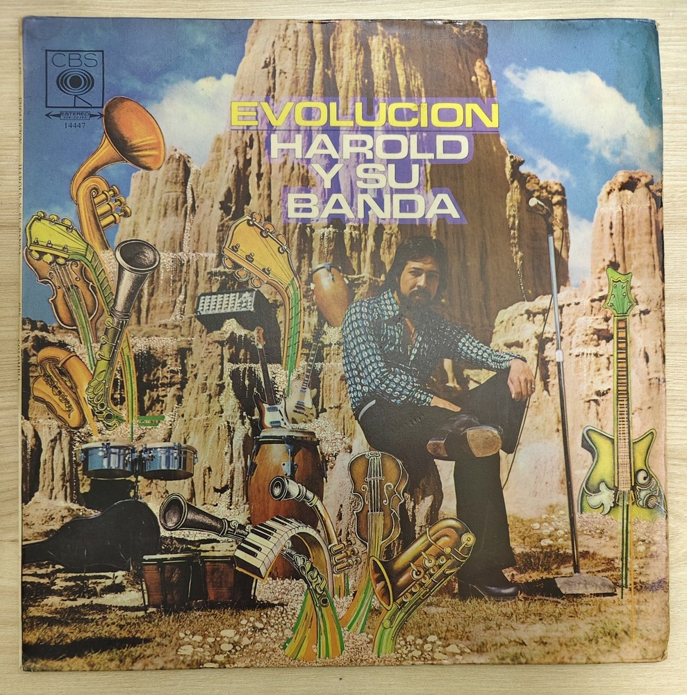 Harold Y Su Banda- Evolución VG++ OG COPY Monster Latín Funk