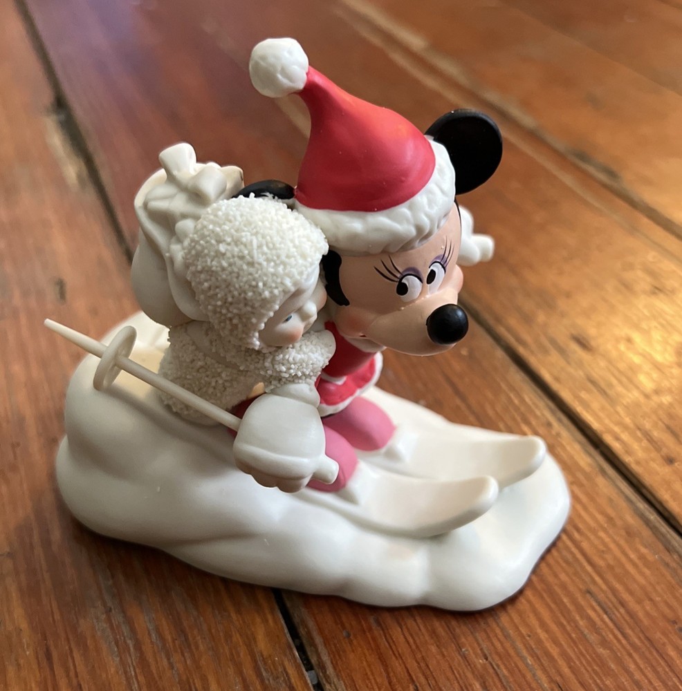 Dept 56 Disney Snowbabies Minnie Special Deliveries 2006 Collectible with Original Box