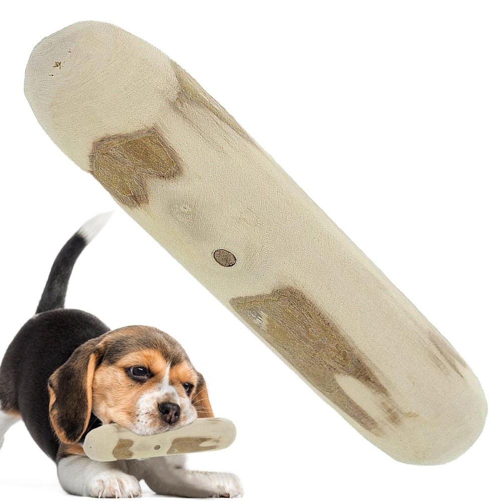 For Dog Teething Teeth Cleaning Wooden Toy Pet Chew Tooth Grinding Stick Pet Toy